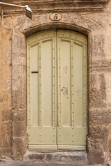 Alte Haustür aus Holz