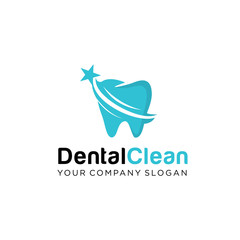 Dental Clinic logo template, Dental Care logo designs vector, Creative Dental Concept Logo Design Template, logo of the teeth and hands that protect it