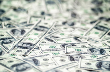 Background of close up money dollars. Business concept