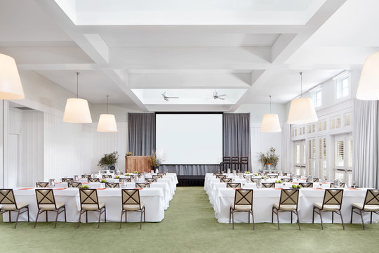 Conference room at a luxury resort