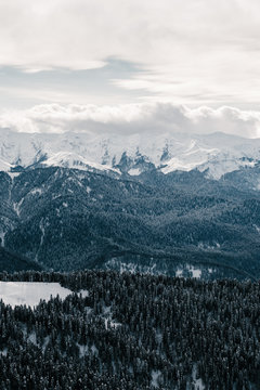 Mountain range in Russia, Rosa Khutor
