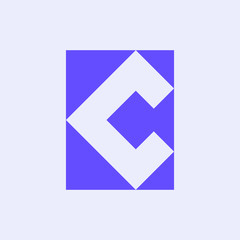 Letter C logo. Icon design. Template elements - vector sign