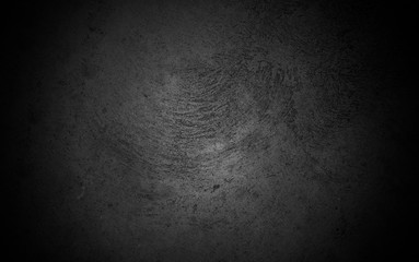 Old wall texture cement dark black gray  background abstract grey color design are light with white gradient background.