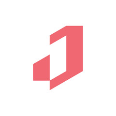 Letter J logo. Icon design. Template elements - vector sign