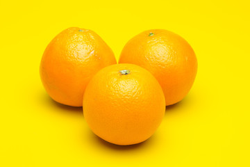 Orange skin textured and rich in vitamin C