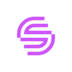 Letter S logo. Icon design. Template elements - vector sign