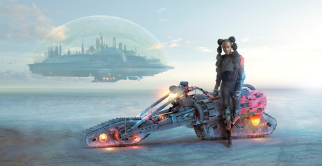 space racer - Afrofuturism