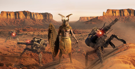 hunting party- Afrofuturism