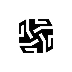 Abstract logo. Icon design. Template elements - vector sign