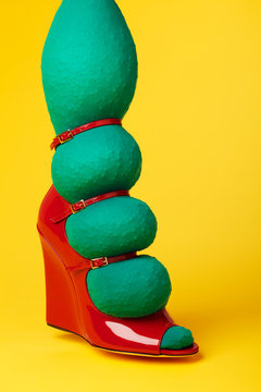 Bizarre Woman's Shoe