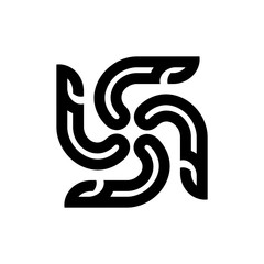 Abstract logo. Icon design. Template elements - vector sign