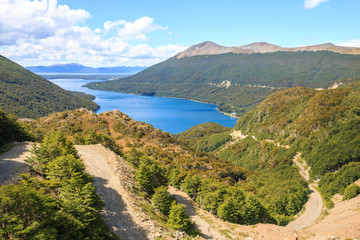 Lake Escondido Ushuaia in summer