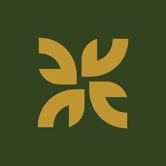 Colorful abstract logo. Icon design. Template elements - vector sign