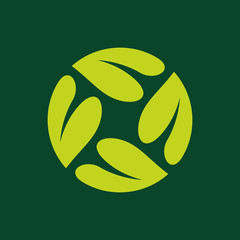 Colorful abstract logo. Icon design. Template elements - vector sign