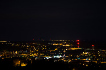 Miasto Przemyśl nocą