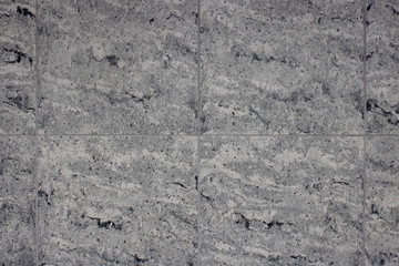 grey marble tile wall. Raw black nature.