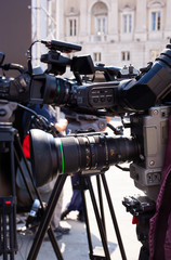 Professional digital camera setup