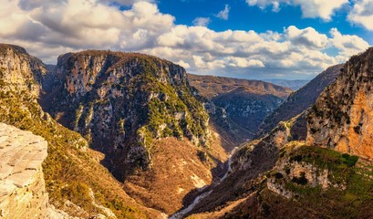 landscape in the mountains