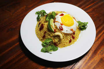decoration yellow,biryani rice plate