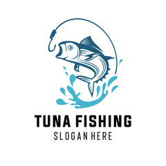 Fishing Logo Badge Illustration, Ideal For Fishing Club, Tournament, Restaurant, Fashion Apparel Patch, Sticker, Sign, Event, And Many Other Fishing Related Activities, Fishing Vintage