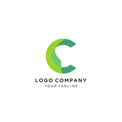 Letter C logo icon design template elements. Vector color sign
