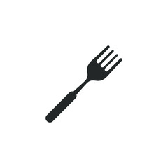 cutlery icon template color editable. cutlery symbol vector sign isolated on white background illustration for graphic and web design.