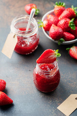 homemade strawberry jam