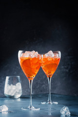 Italian aperitif Aperol Spriz