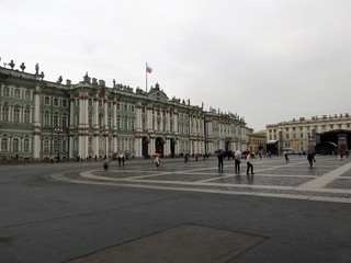 Palace Square, St Petersburg with Winter Palace