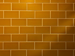 Yellow wall tiles