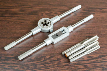 tools for repair technique on a dark background