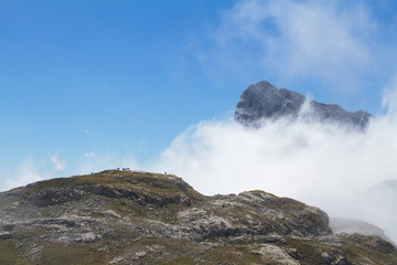 Picos de Europa, Spain; Aug. 04, 2015. The Picos de Europa National Park is located in the Cantabrian Mountains, between the provinces of Asturias, León and Cantabria.