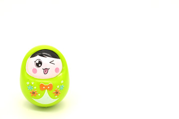 developing toy for babies - a little tumbler