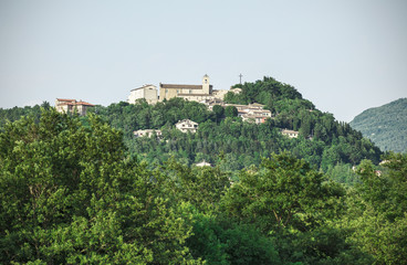Fototapeta na wymiar The famous Mount San - Marino
