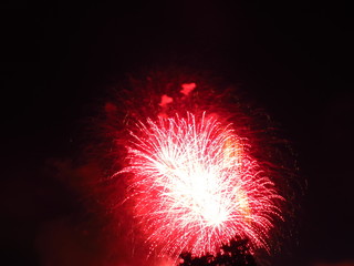 Fireworks in Luxembourg