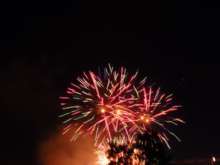 Fireworks in Luxembourg