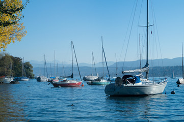 Beautiful Zurich lake