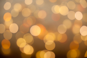  lights round defocus with bokeh background circle abstract orange