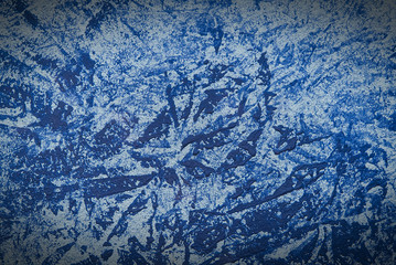 Blue wall texture or background close up