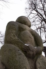 ancient russian statue