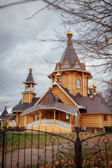Fototapeta premium Orthodox wooden Church