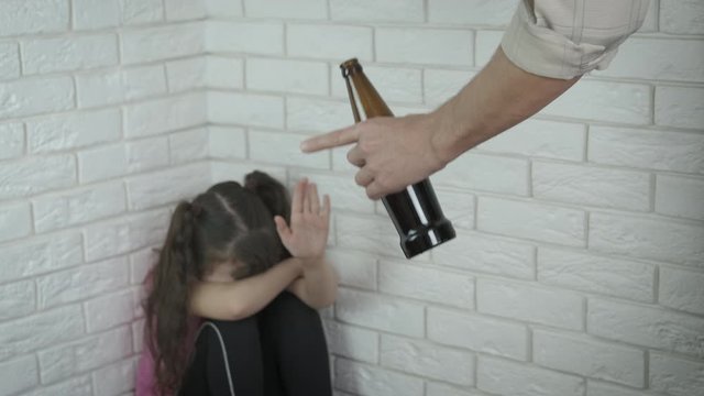 Alcoholism in the family. Child abuse.