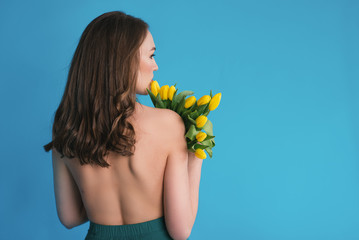 girl with flowers - 328178094
