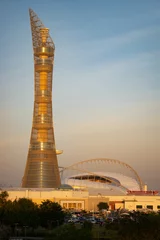 Fotobehang The Aspire Tower in Doha, qatar  © Hladchenko Viktor