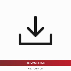 Download vector icon in modern design style for web site and mobile app