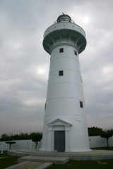 Overcast view of the Eluanbi lighthouse