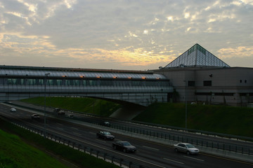 Exterior view of the Qingshui Highway Rest Area