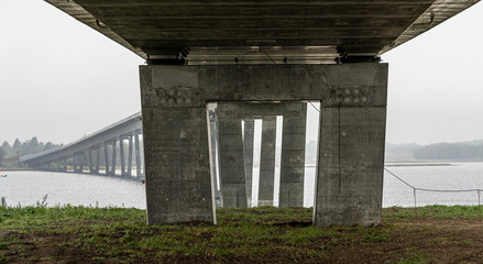 Fototapeta na wymiar Bridge of Frederikssund