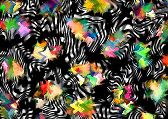 abstract wild zebra skin texture