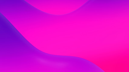 abstract fantastic background, liquid gradient of paint with internal glow forms hills or peaks like landscape in subsurface scattering material, mat color transitions. Red purple